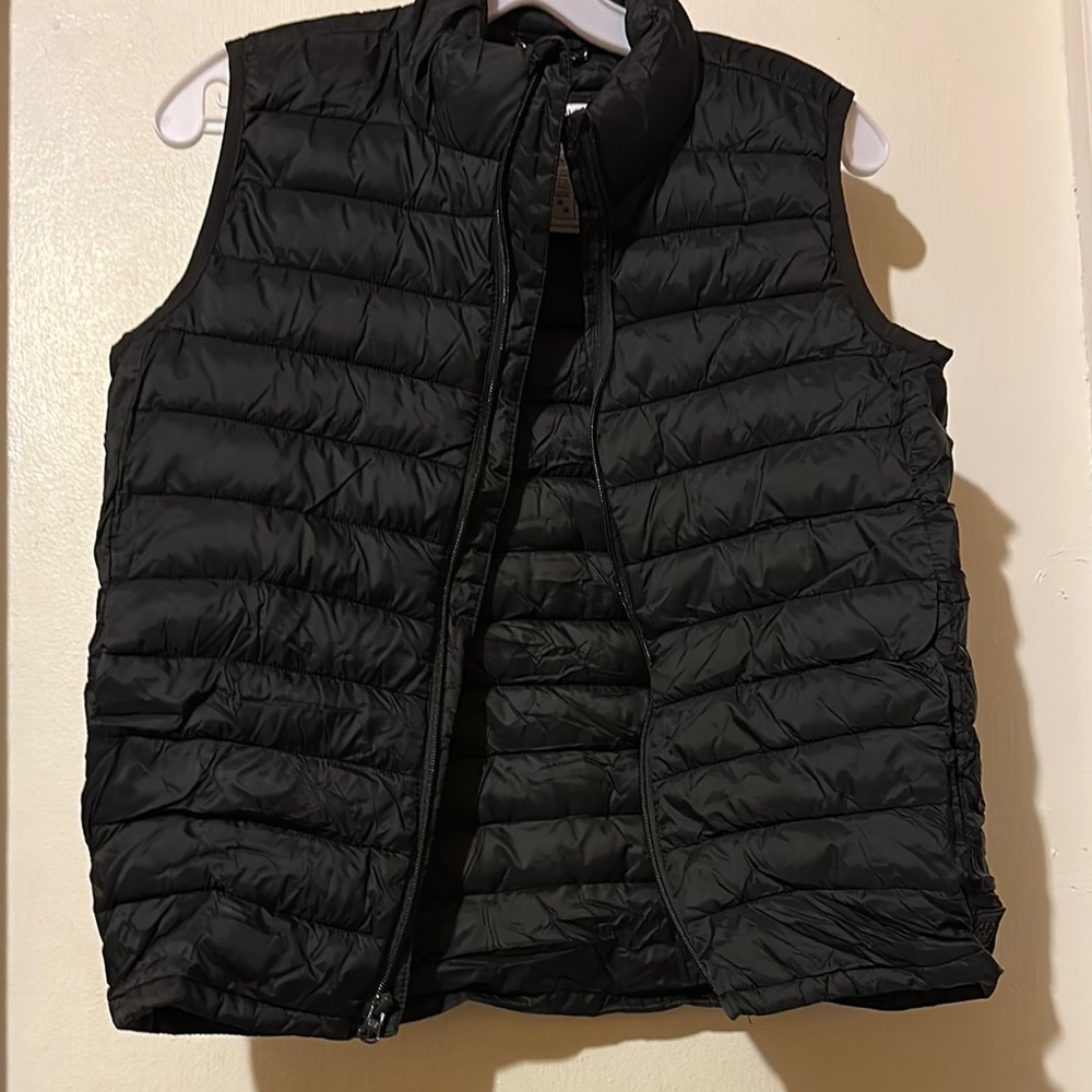 Black Quilted Puffer Vest
